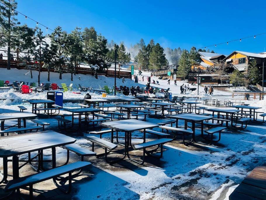 Sled-Ski Lakeside Village Cabin - Spa - Bbq - Firepit - Loft - Games Lac Big Bear Extérieur photo