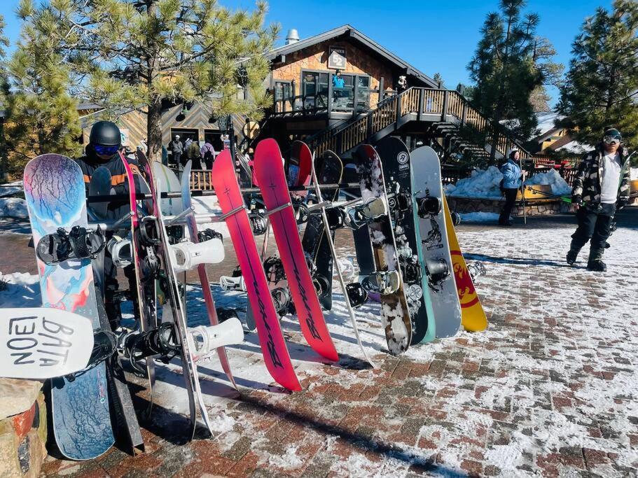 Sled-Ski Lakeside Village Cabin - Spa - Bbq - Firepit - Loft - Games Lac Big Bear Extérieur photo