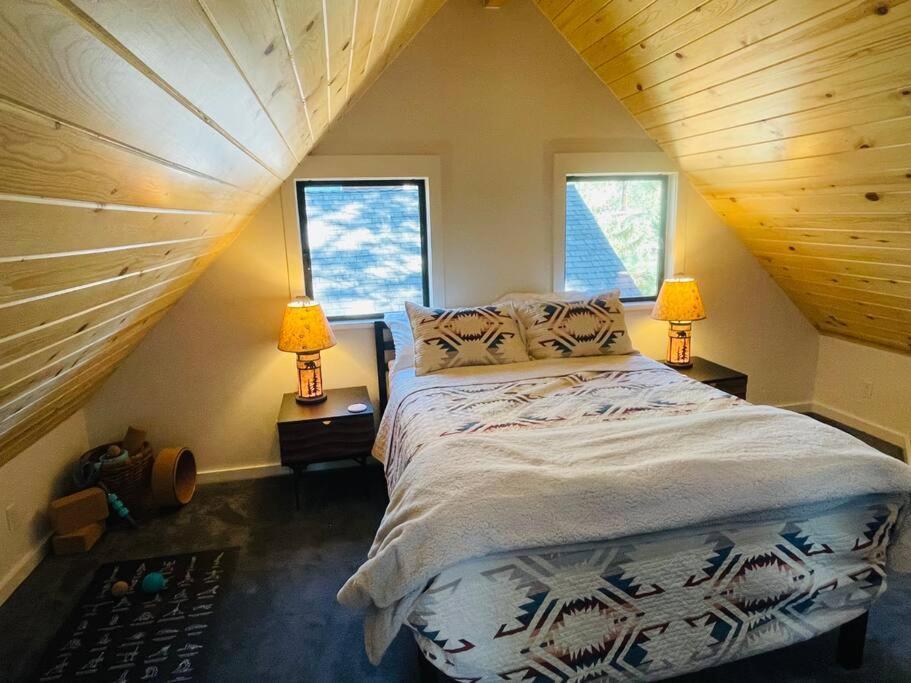 Sled-Ski Lakeside Village Cabin - Spa - Bbq - Firepit - Loft - Games Lac Big Bear Extérieur photo