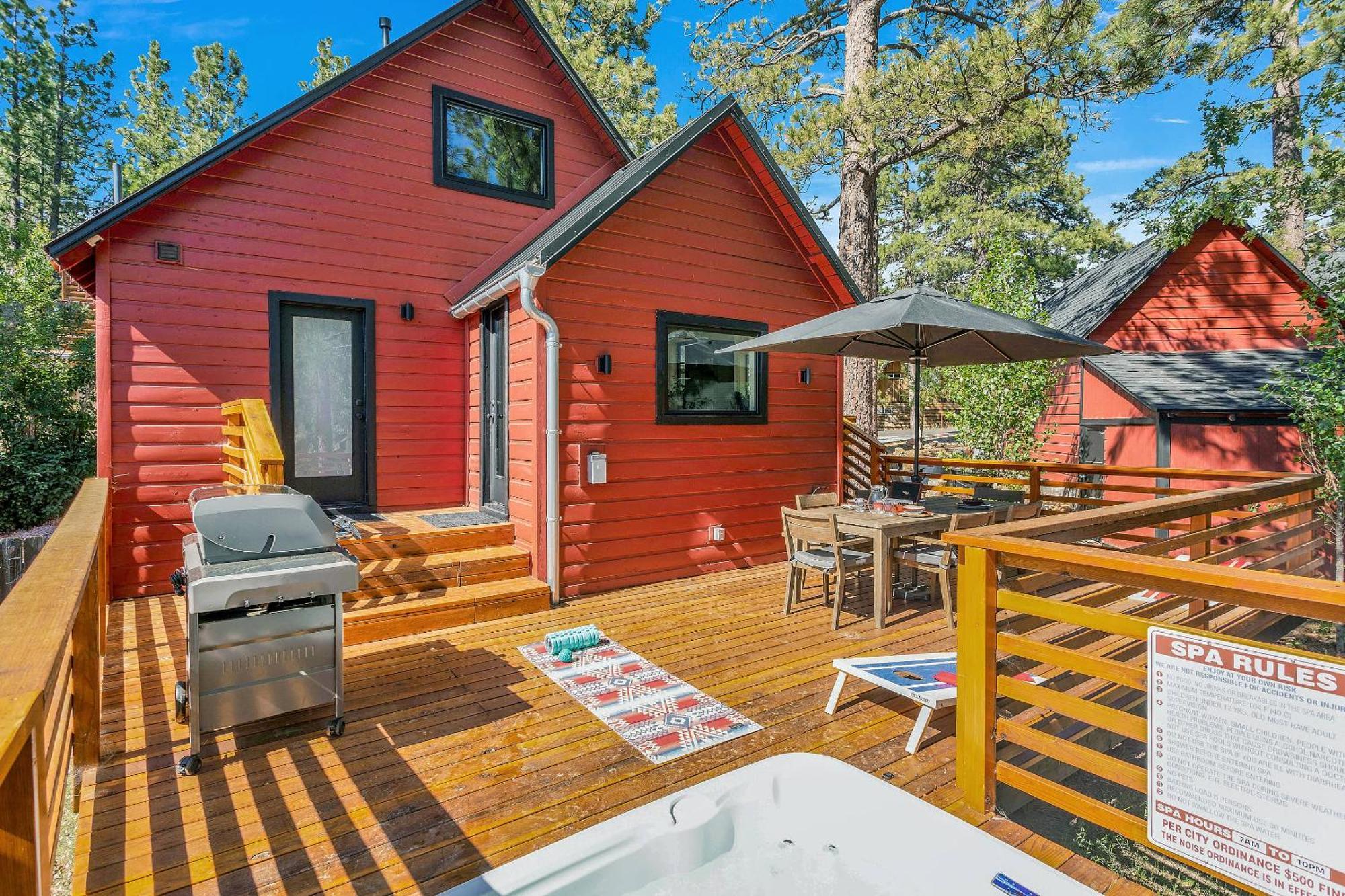 Sled-Ski Lakeside Village Cabin - Spa - Bbq - Firepit - Loft - Games Lac Big Bear Extérieur photo
