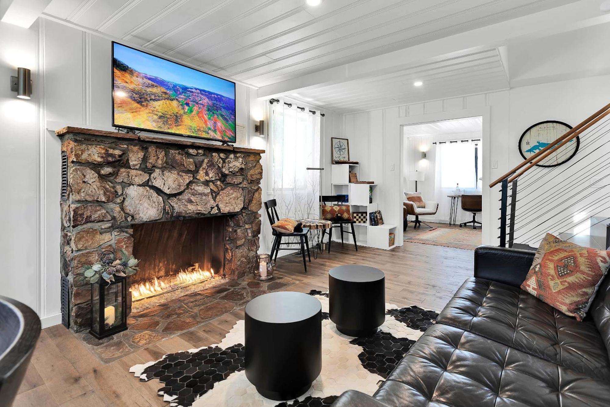 Sled-Ski Lakeside Village Cabin - Spa - Bbq - Firepit - Loft - Games Lac Big Bear Extérieur photo